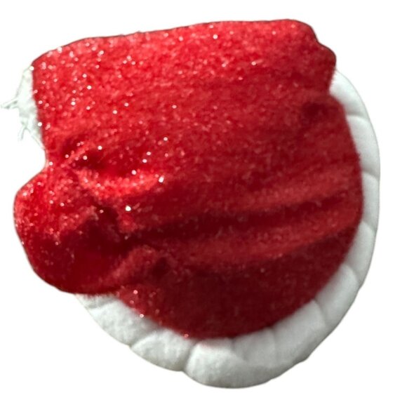 Santa Claus Face Fibr Optic Changing Colors Decoration Tested Works VIDEO Avail - Picture 6 of 7